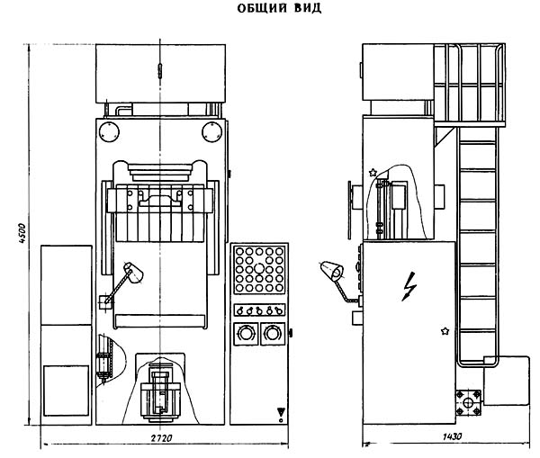 ДГ2432 Габаритные розміри робочого простору гідропресса